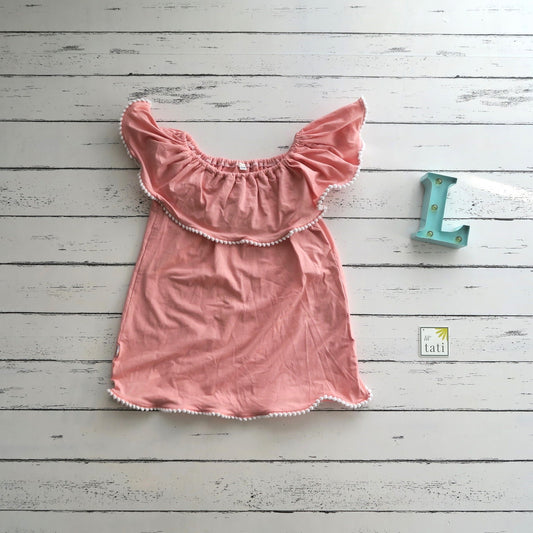 Nolana Dress in Pink Stretch