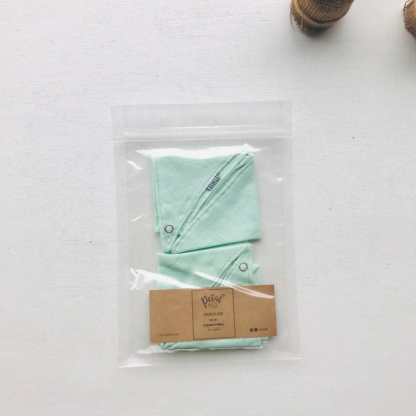 Organic Muslin Bib - Lil' Tati