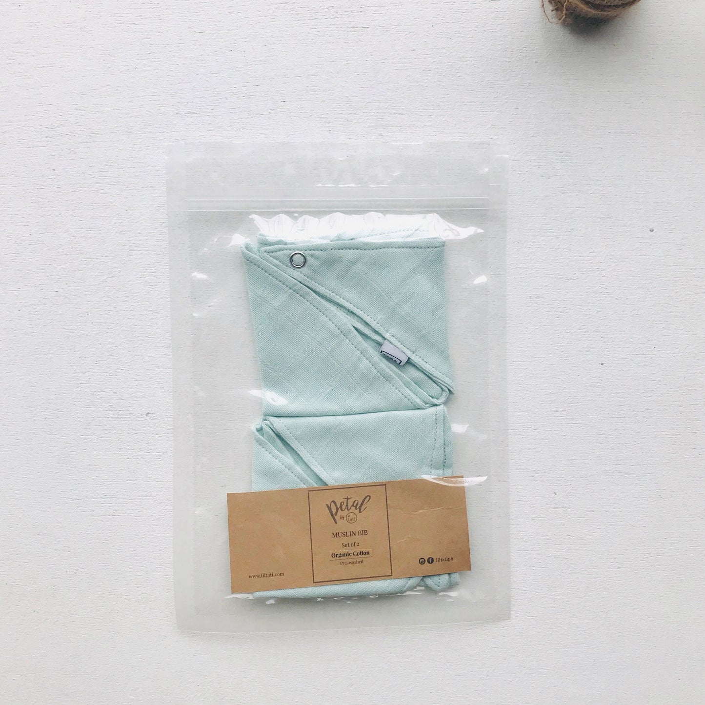 Organic Muslin Bib - Lil' Tati