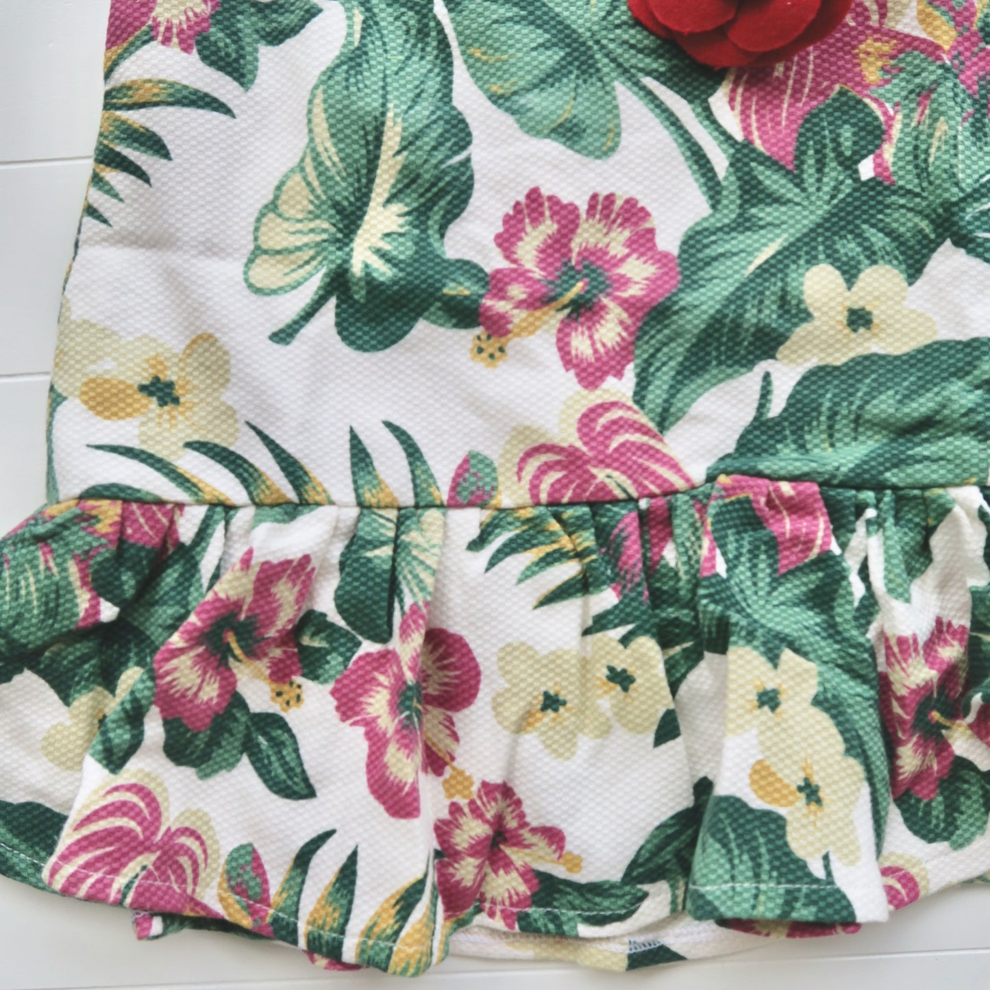 Holly Dress in Tropical Garden - Lil' Tati