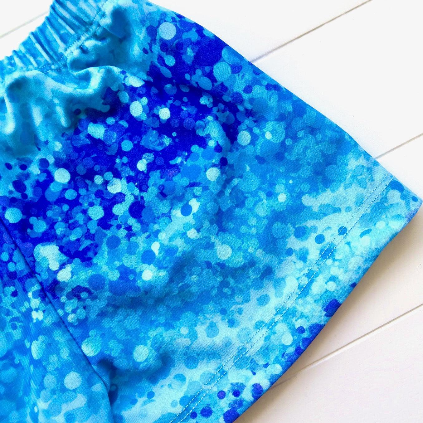 Boys' Swimming Shorts in Water Bubble Print - Lil' Tati