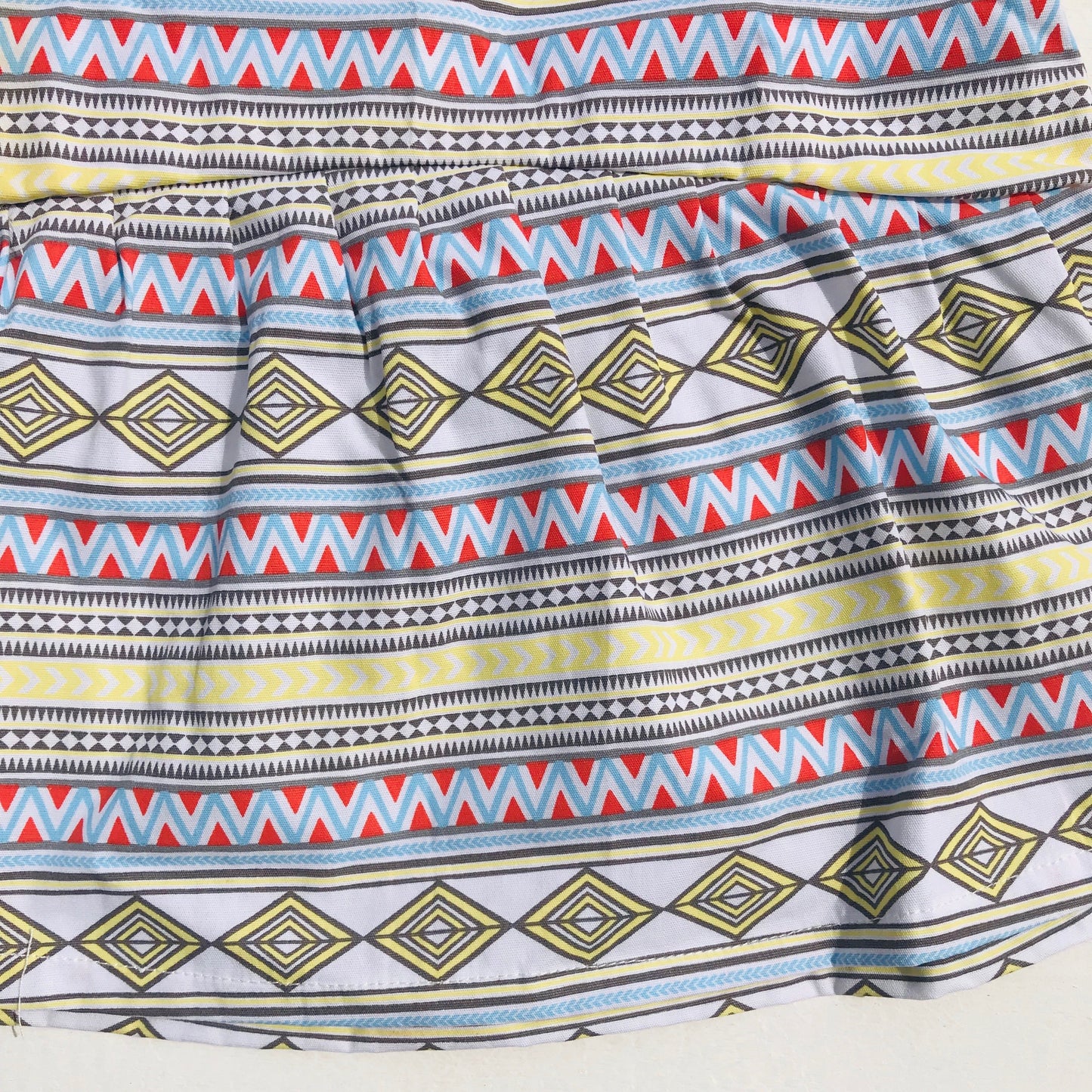 Daisy Dress in Colorful Tribal - Lil' Tati