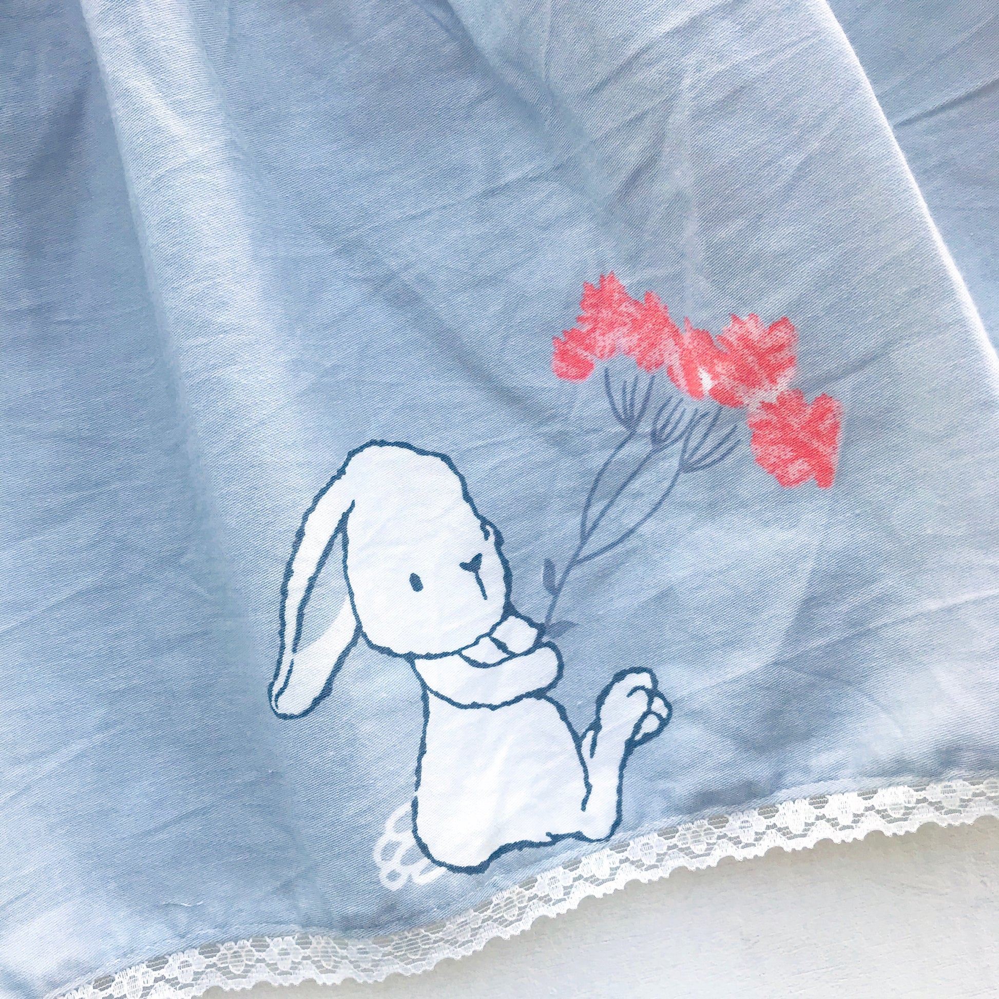 Iris Dress in Bunnies Gray - Lil' Tati