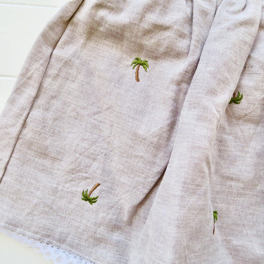 Iris Dress in Kokobop Linen - Lil' Tati