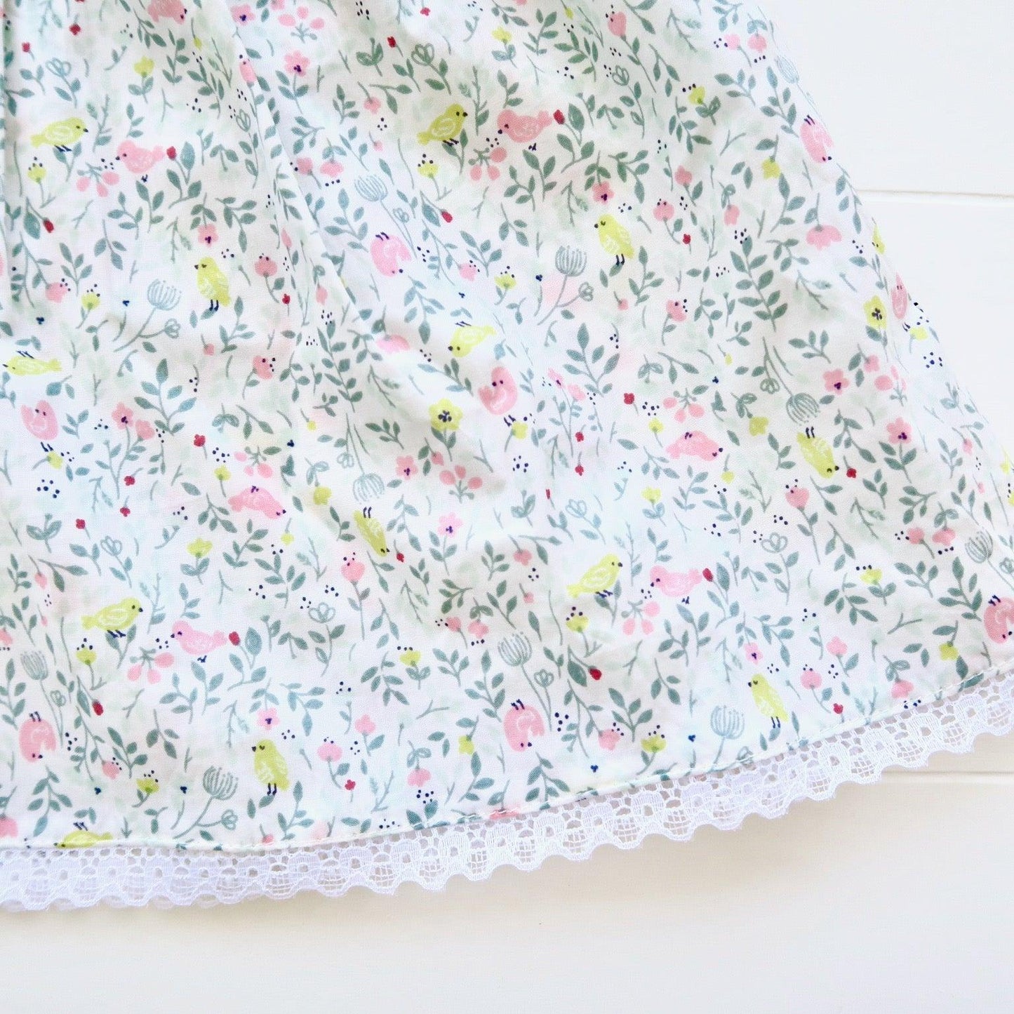 Iris Dress in Mini Garden Pastels Print - Lil' Tati