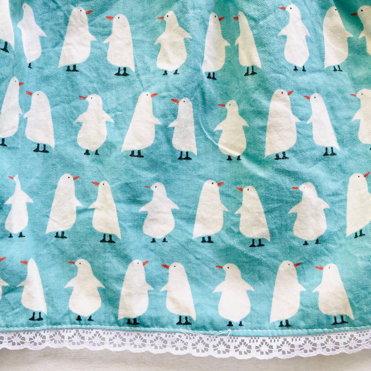 Iris Dress in Penguin March Mint - Lil' Tati