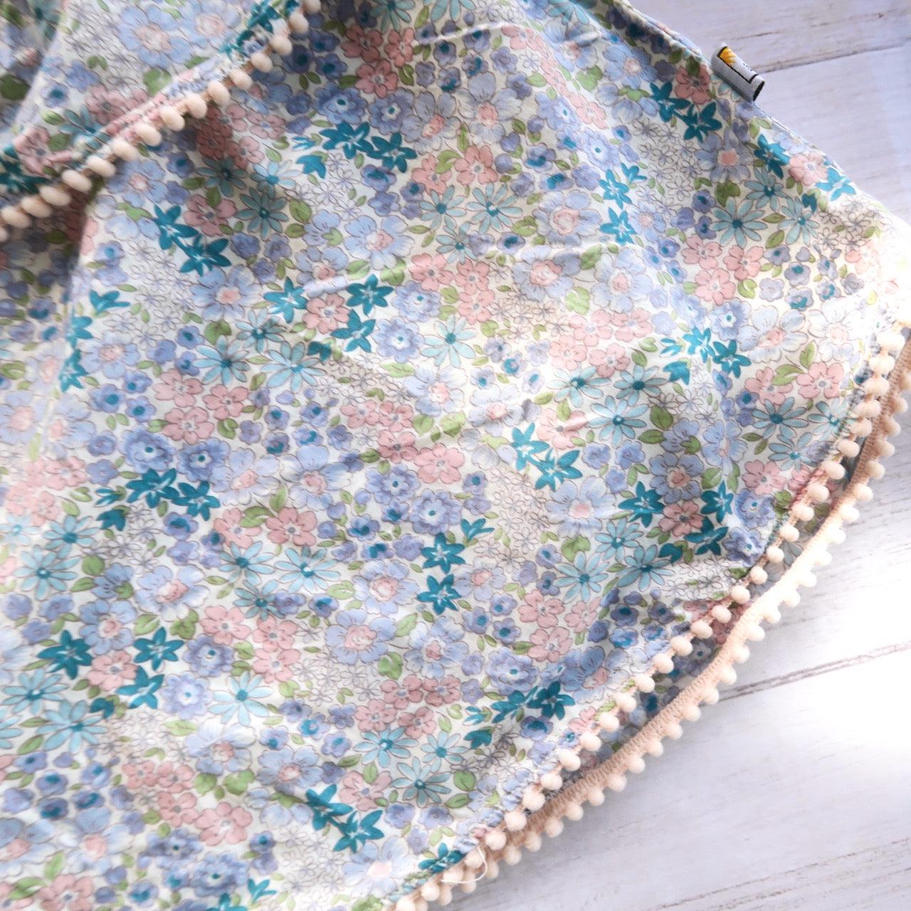 Jacinta Dress in Soft Baby Flowers - Lil' Tati