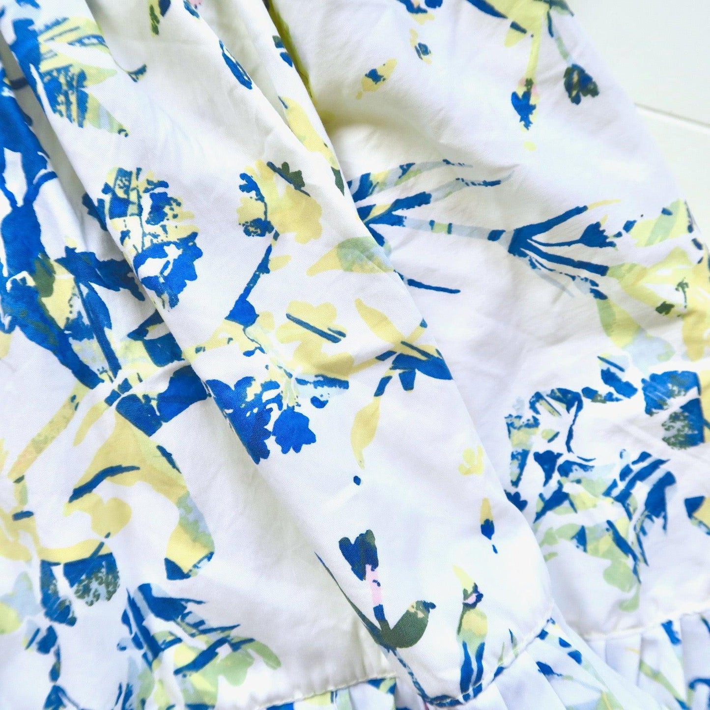 Laelia Dress in Bright Leafy Cutout - Lil' Tati