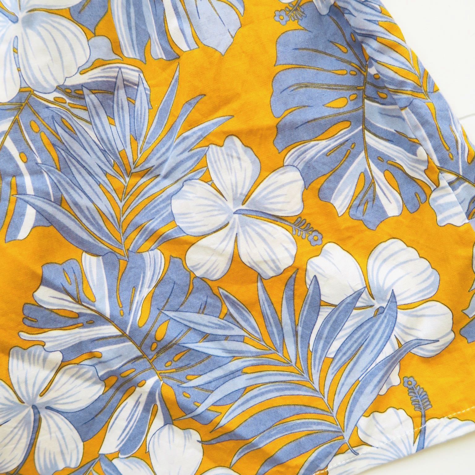 Magnolia Dress in Aloha Yellow Print - Lil' Tati