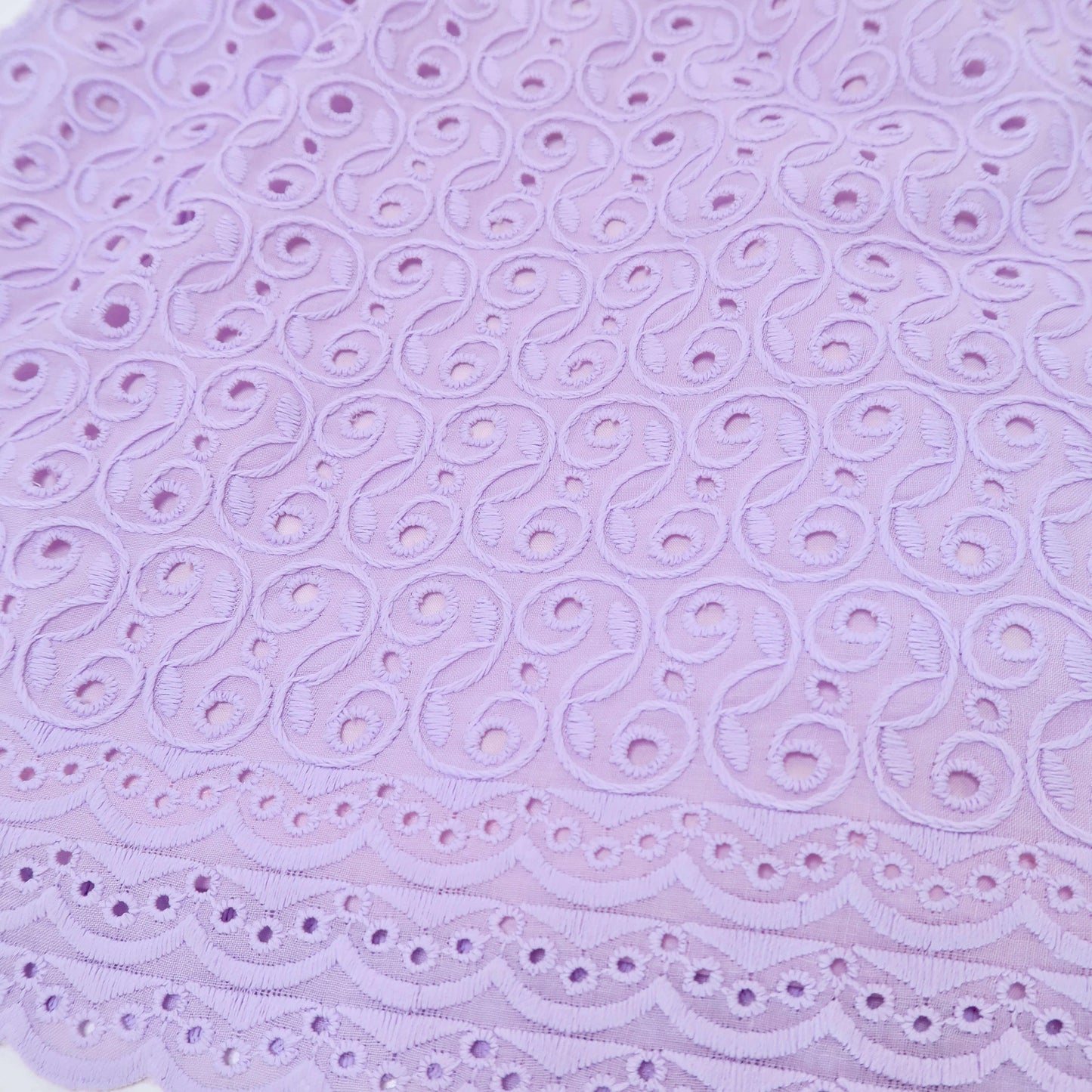 Magnolia Dress in Purple Eyelet - Lil' Tati