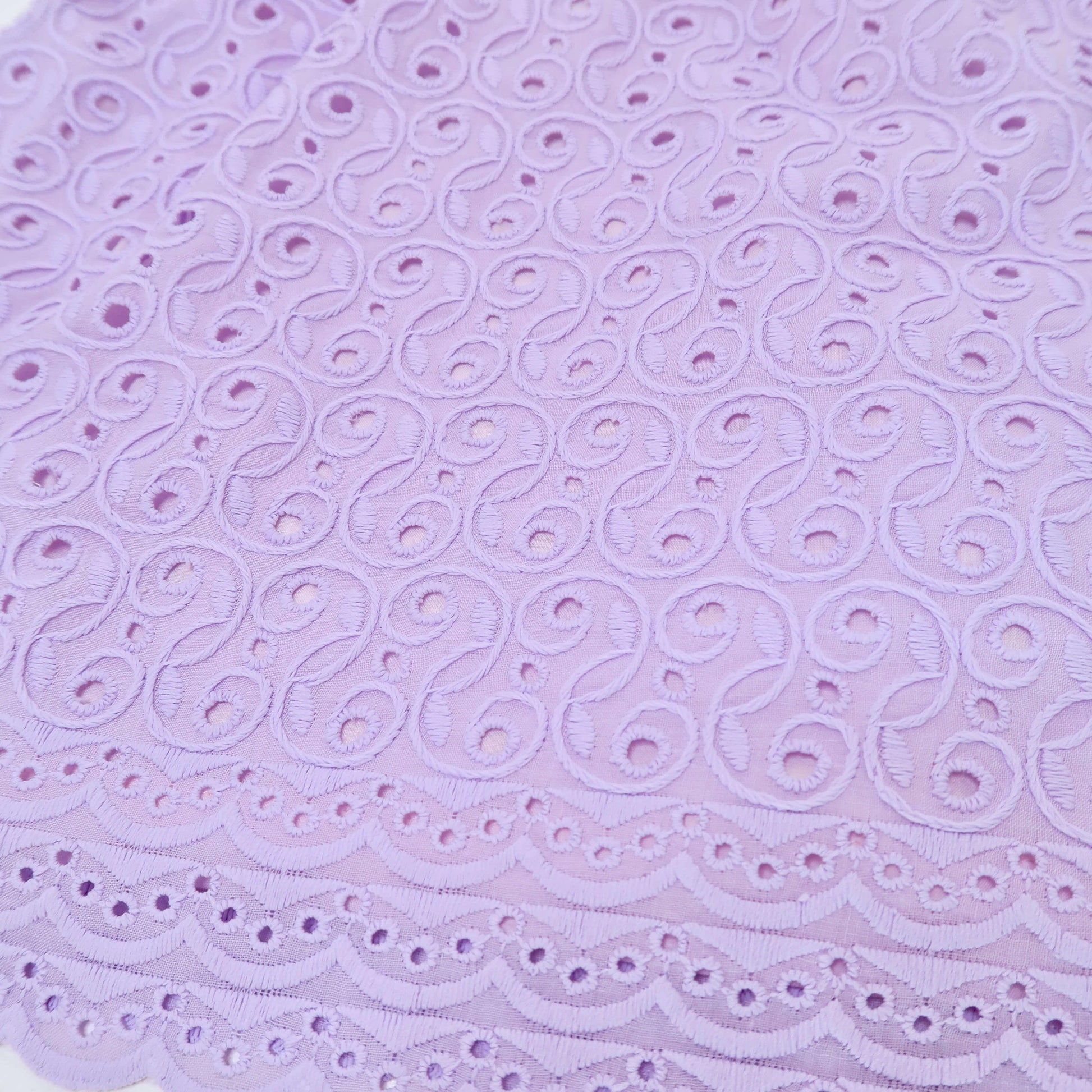 Magnolia Dress in Purple Eyelet - Lil' Tati