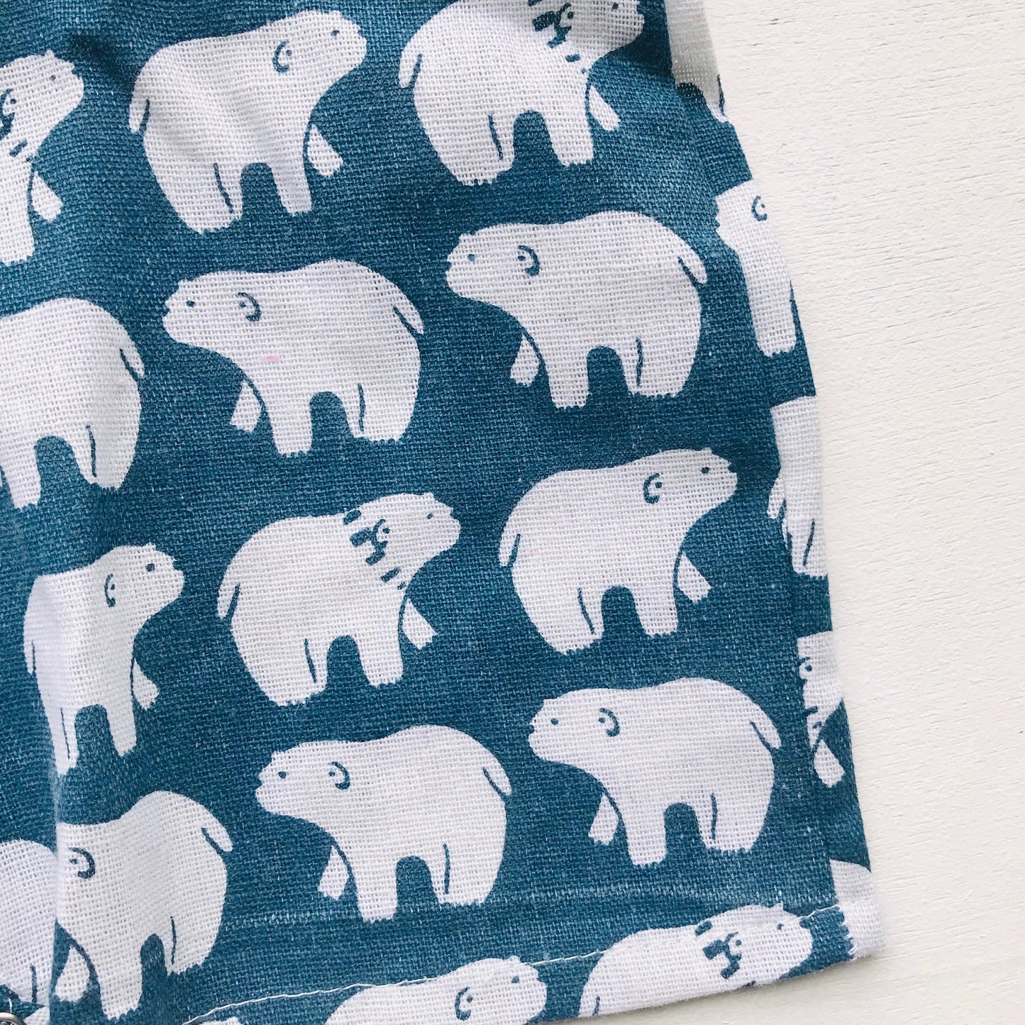 Oak Playsuit in Polar Bear - Lil' Tati