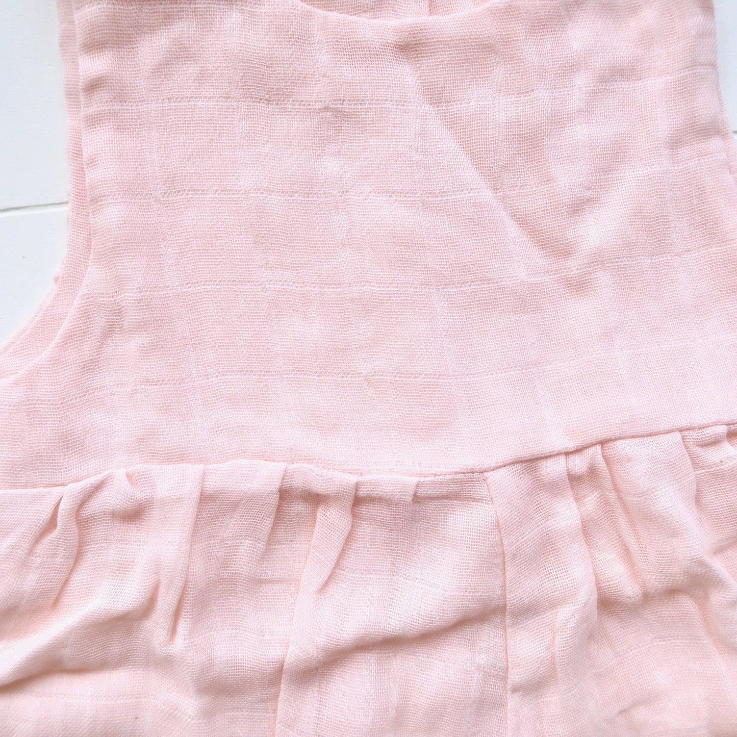 Orchid Playsuit in Organic Muslin - Pink - Lil' Tati