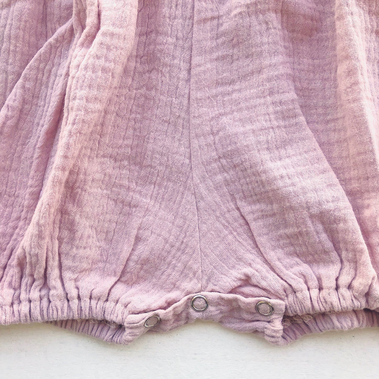 Orchid Playsuit in Crepe - Light Old Rose - Lil' Tati