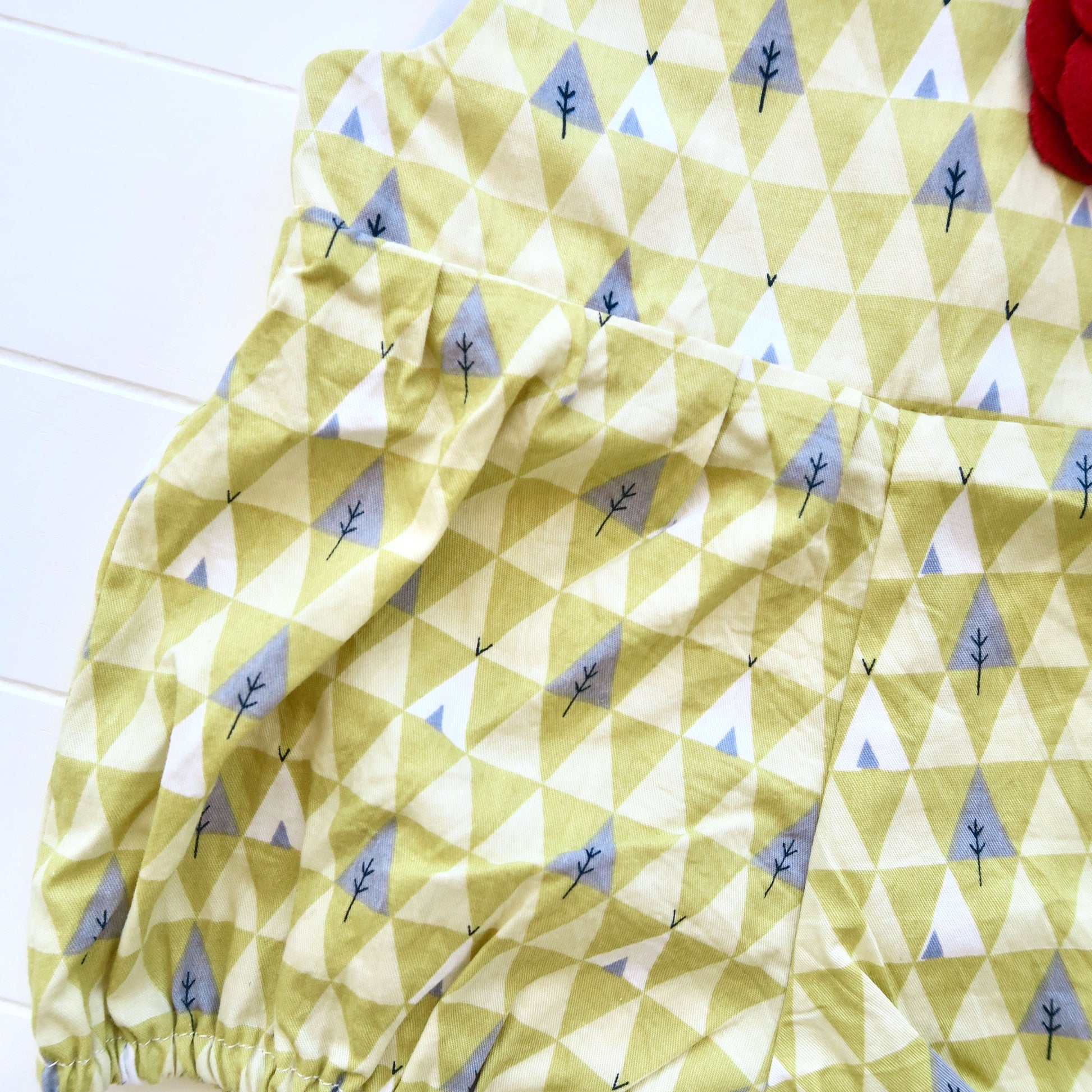 Orchid Playsuit - Cap Sleeves in Teepee Village Print - Lil' Tati