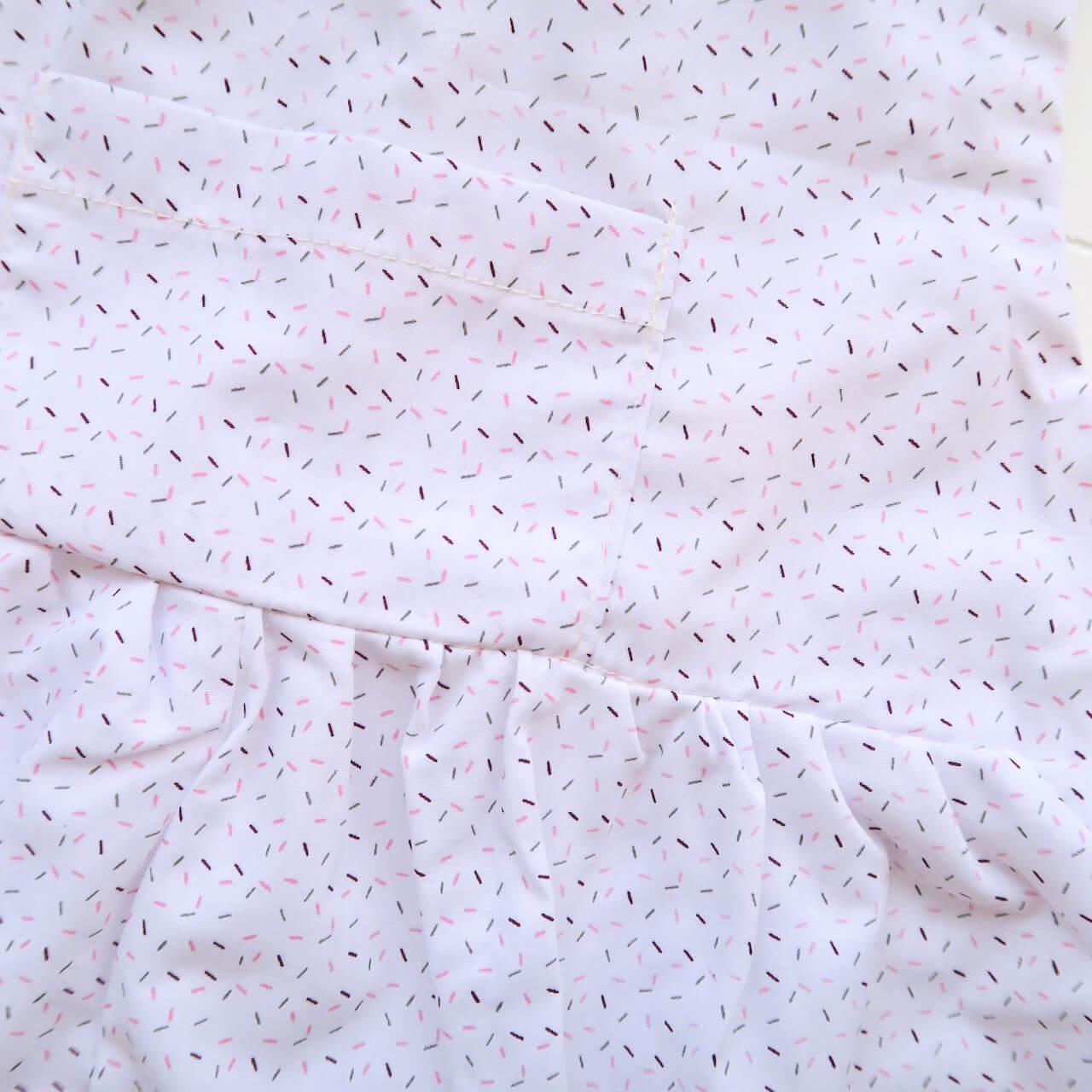 Orchid Playsuit in Red Confetti - Lil' Tati