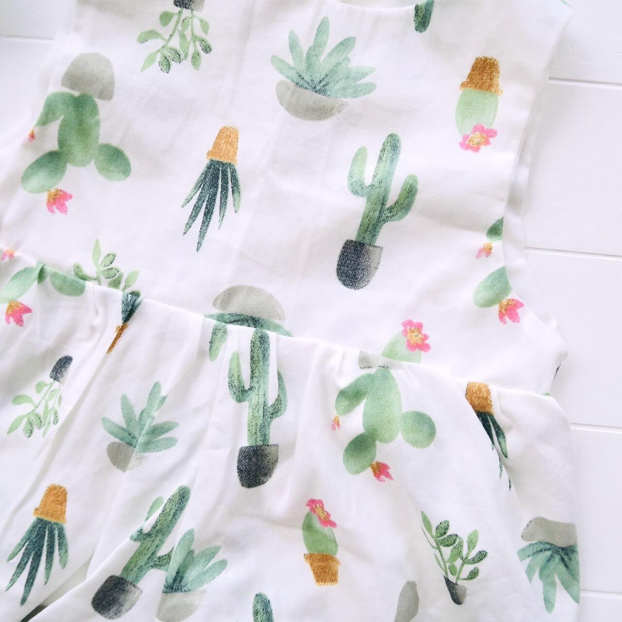 Orchid Playsuit in Cactus Bay Print - Lil' Tati