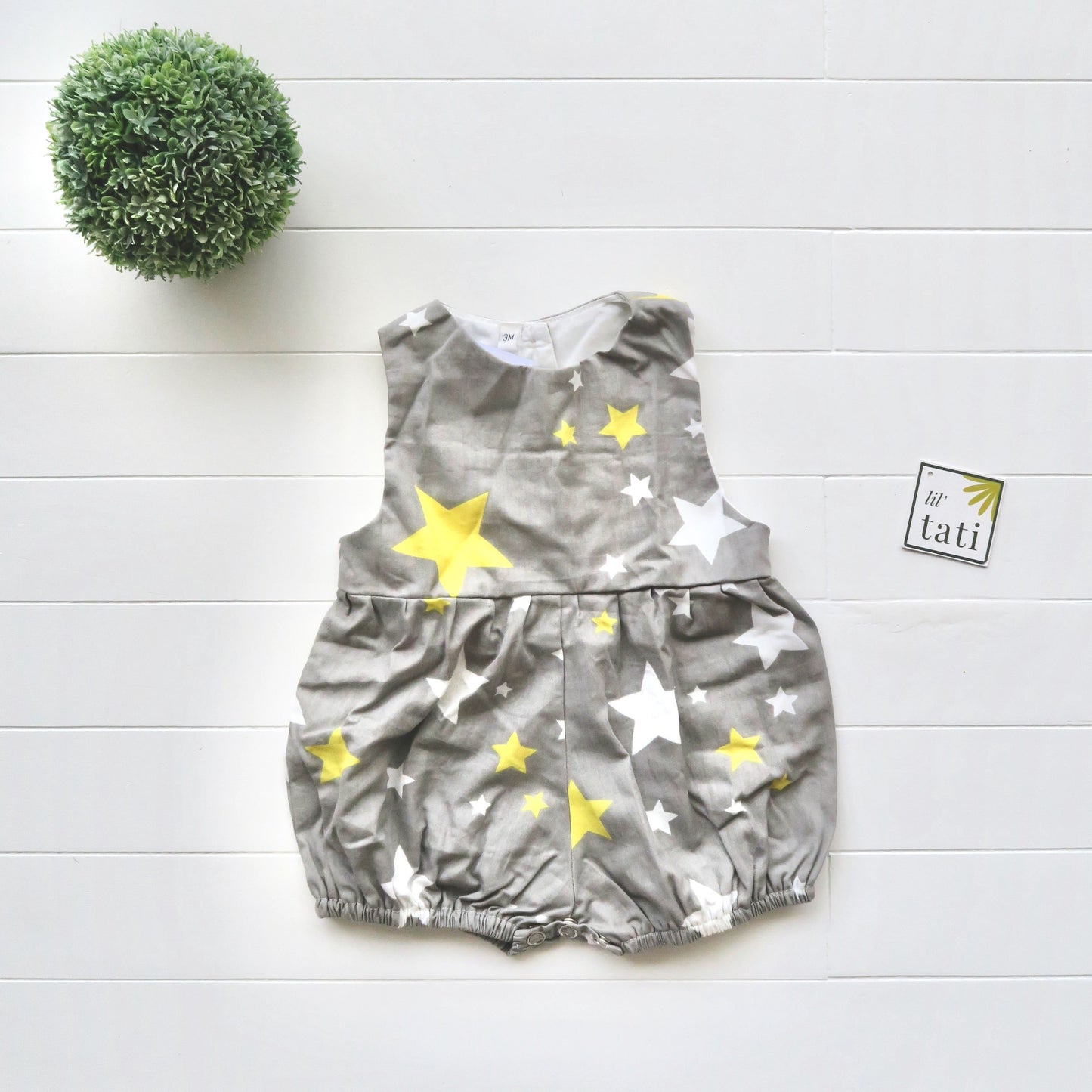 Orchid Playsuit in Starry Night - Lil' Tati