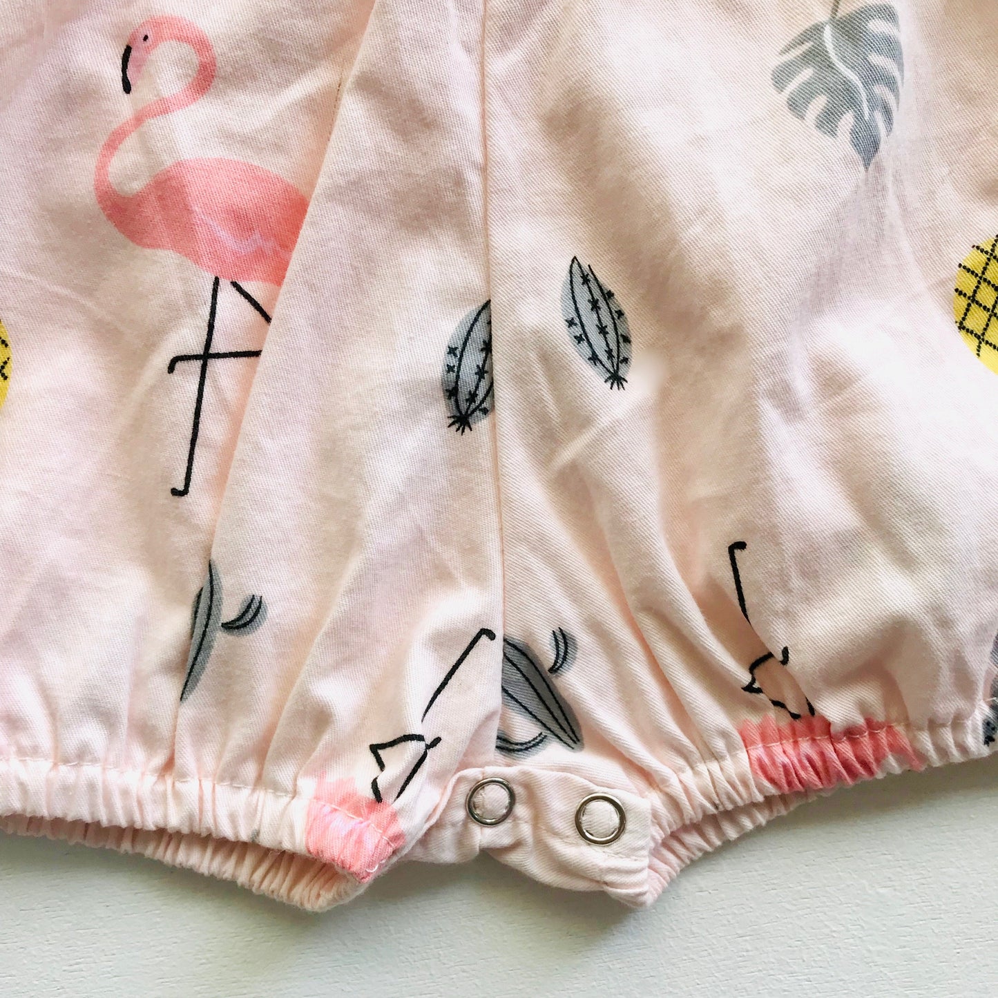 Orchid Playsuit in Fiesta Flamingo Pink - Lil' Tati
