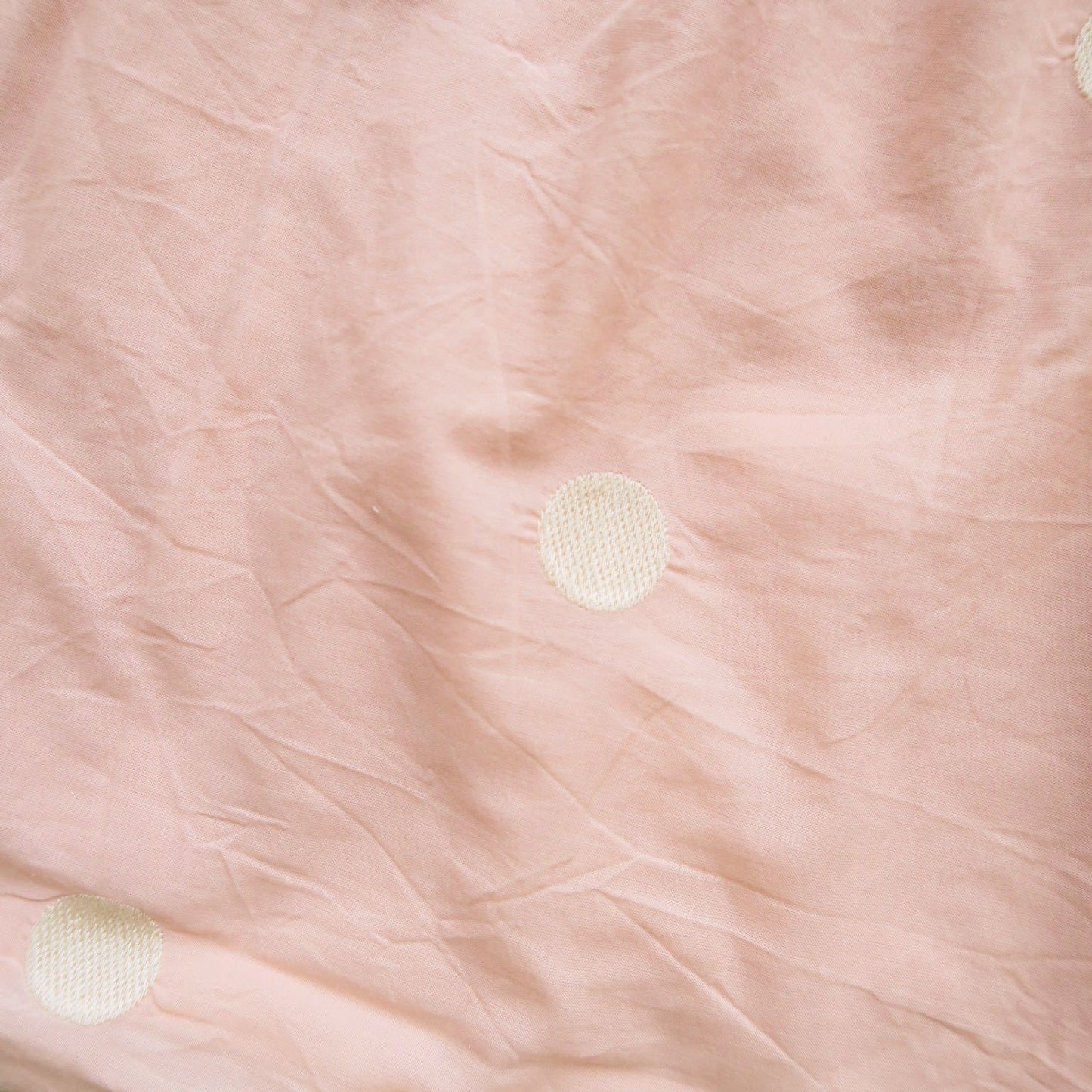 Peony Dress in Peach Polka Embroidery - Lil' Tati