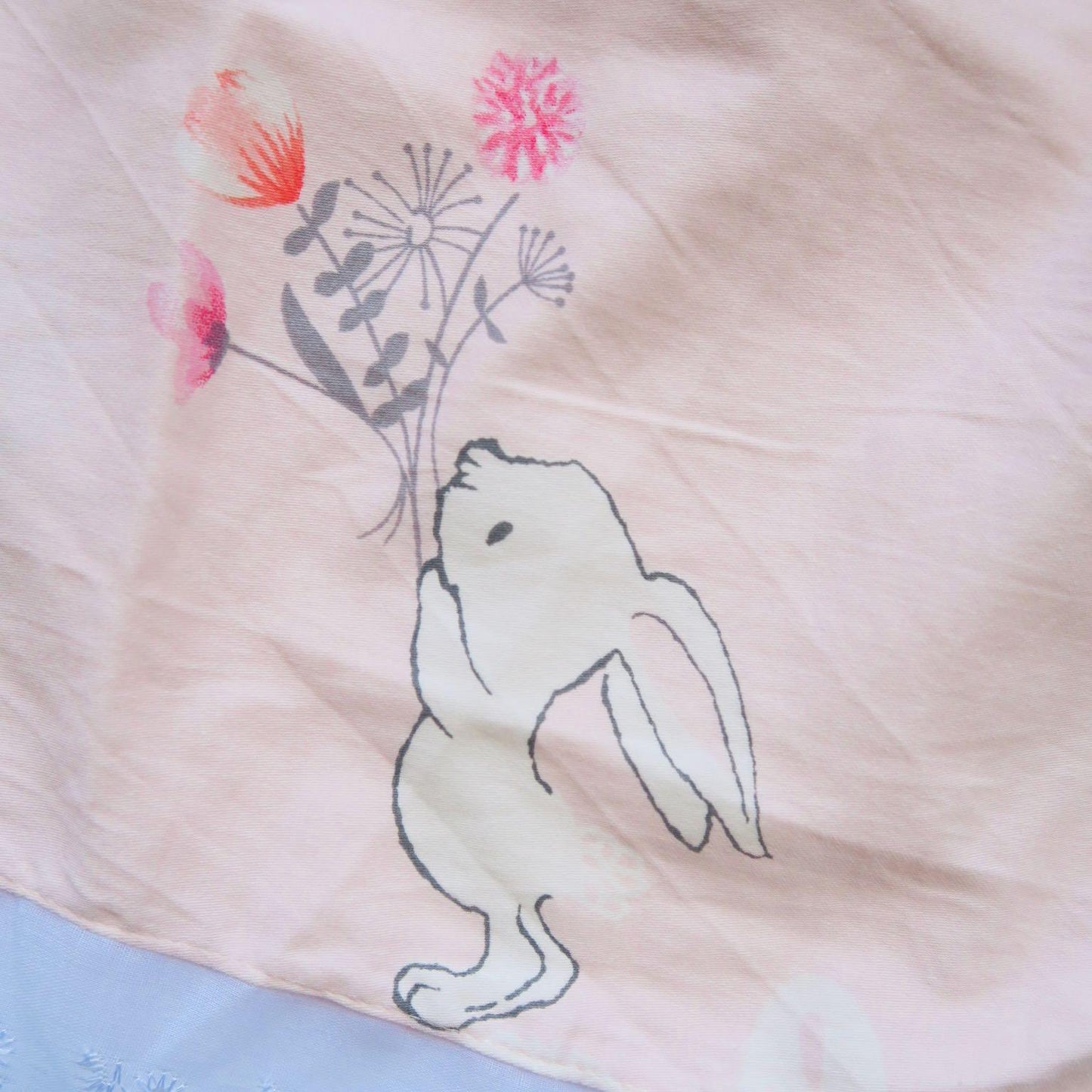 Peony Dress in Pink Bunnies - Lil' Tati