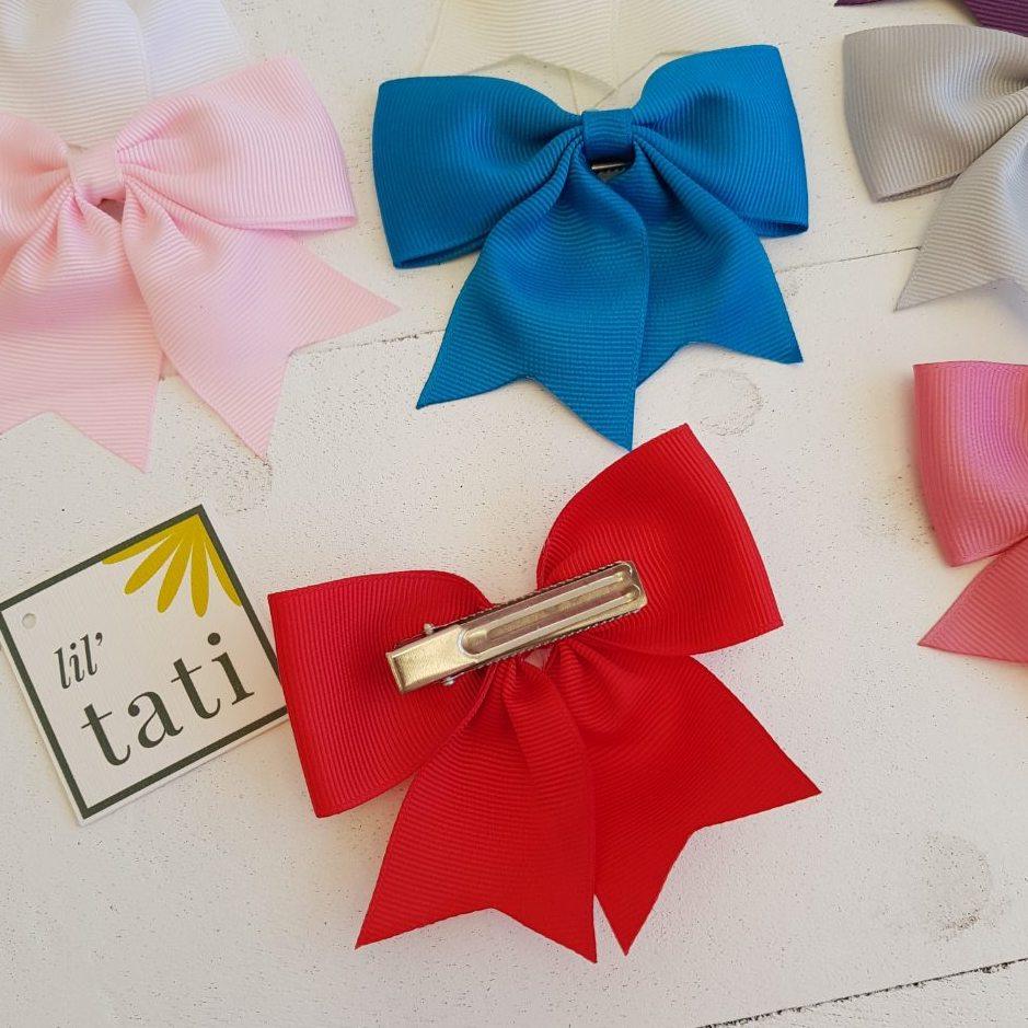 Classic Bow Hair Clips - Lil' Tati