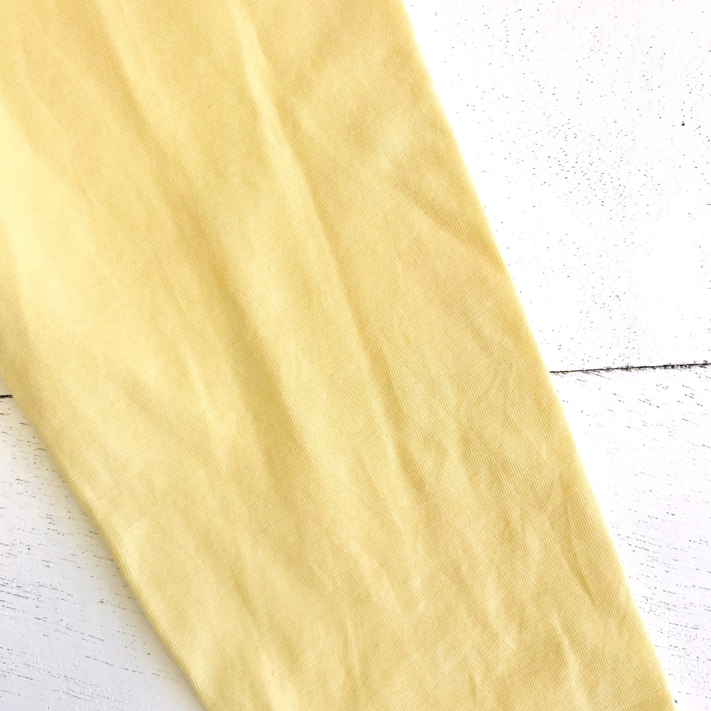 Cotton Stretch Leggings - Yellow - Lil' Tati
