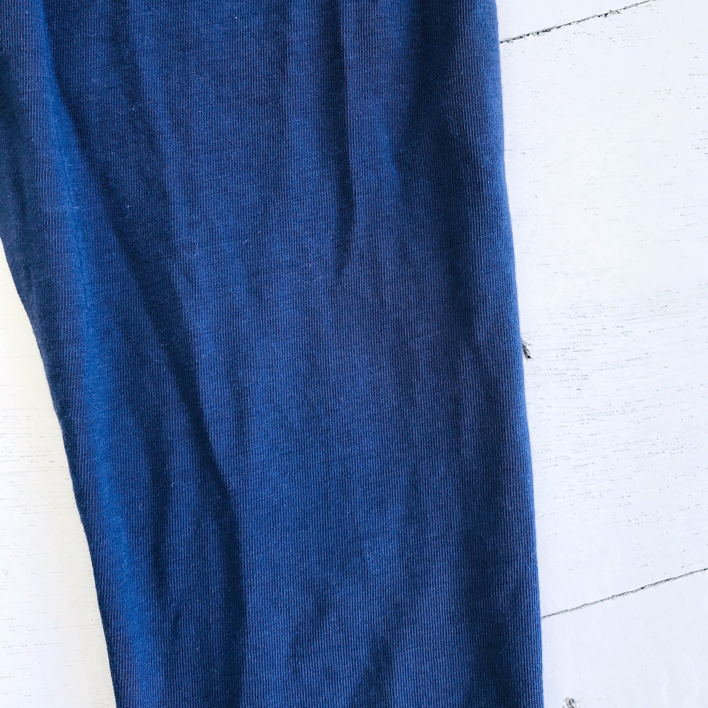 Cotton Stretch Leggings - Navy - Lil' Tati