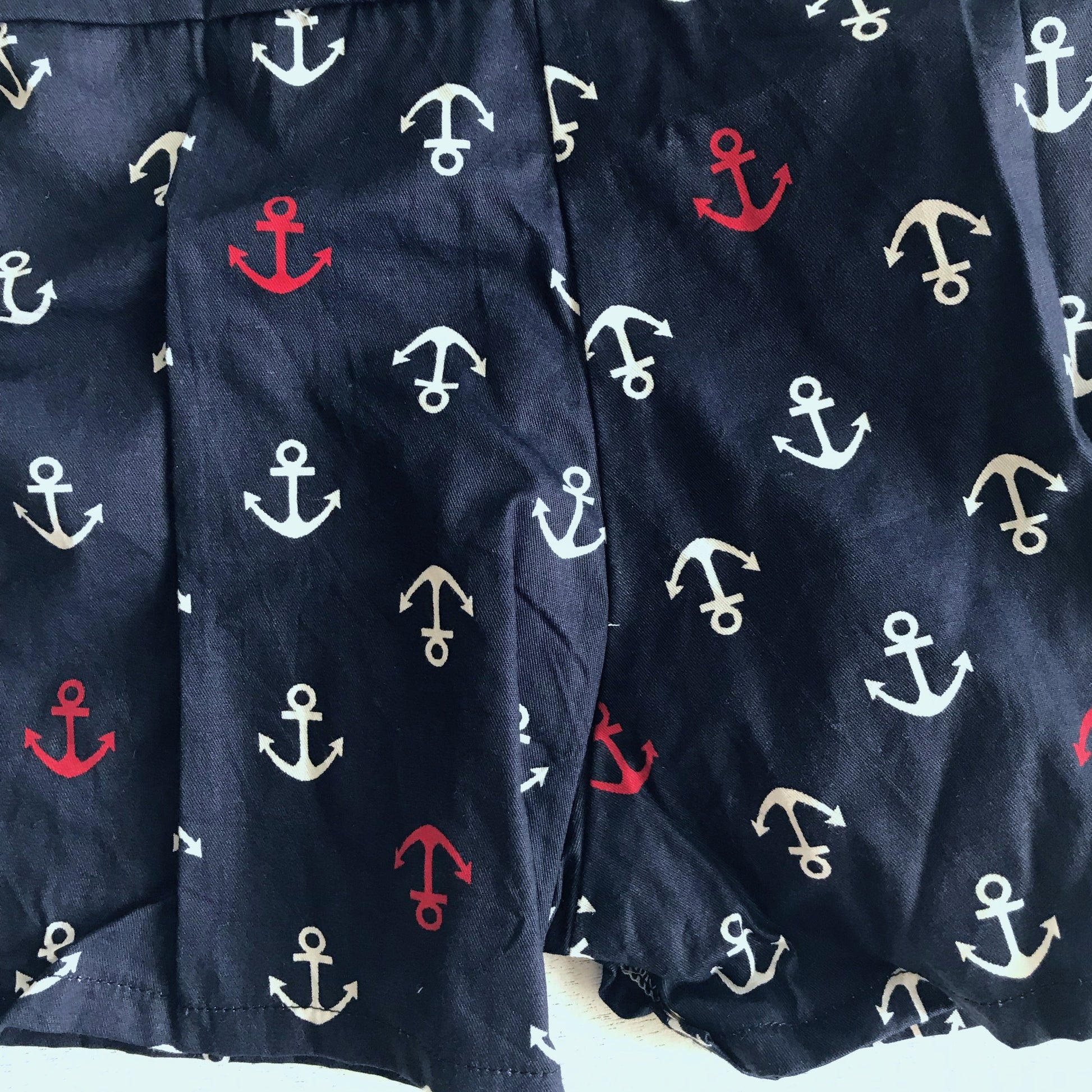 Oak Playsuit in Anchors Away Blue - Lil' Tati