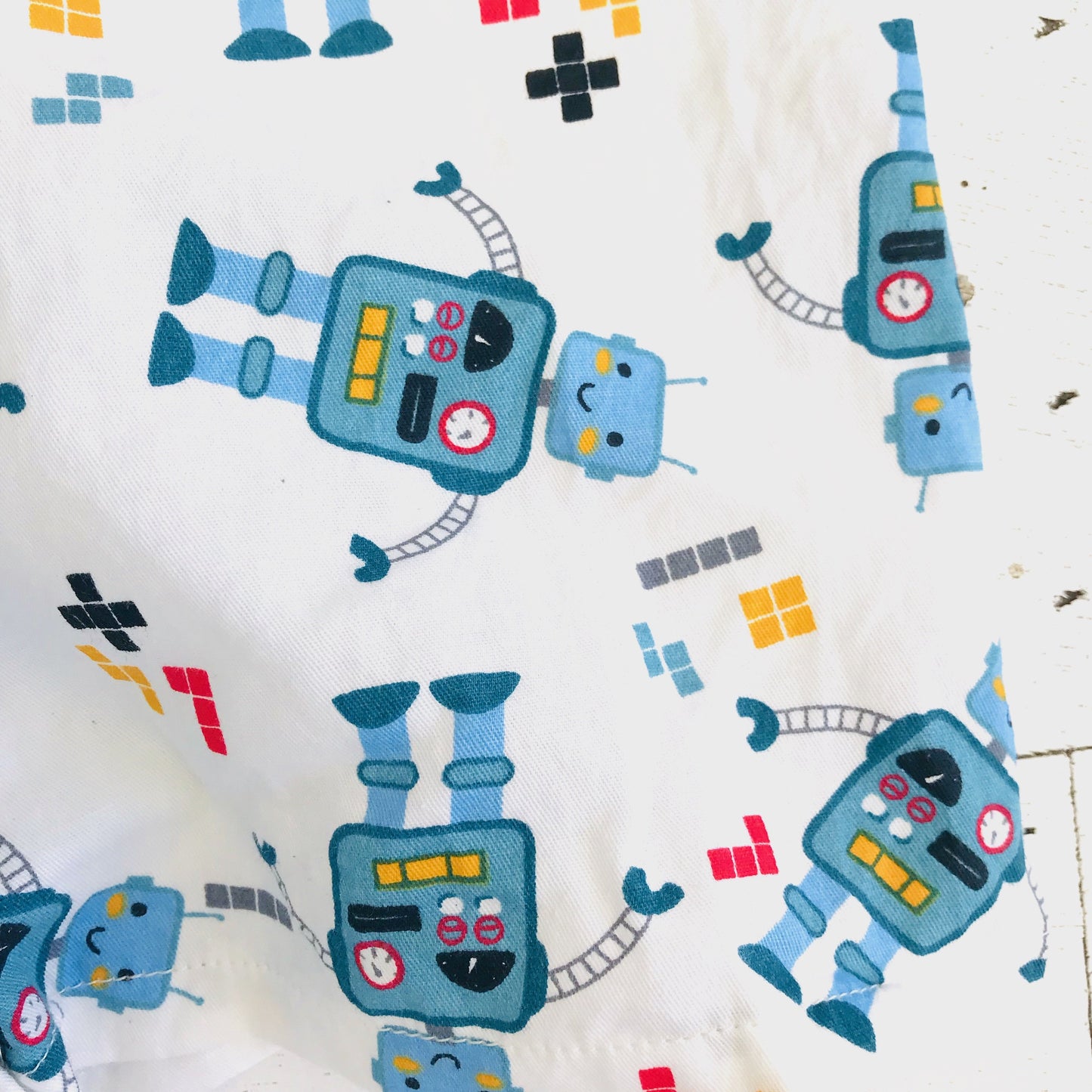 Oak Playsuit in Mr. Robot Print - Lil' Tati