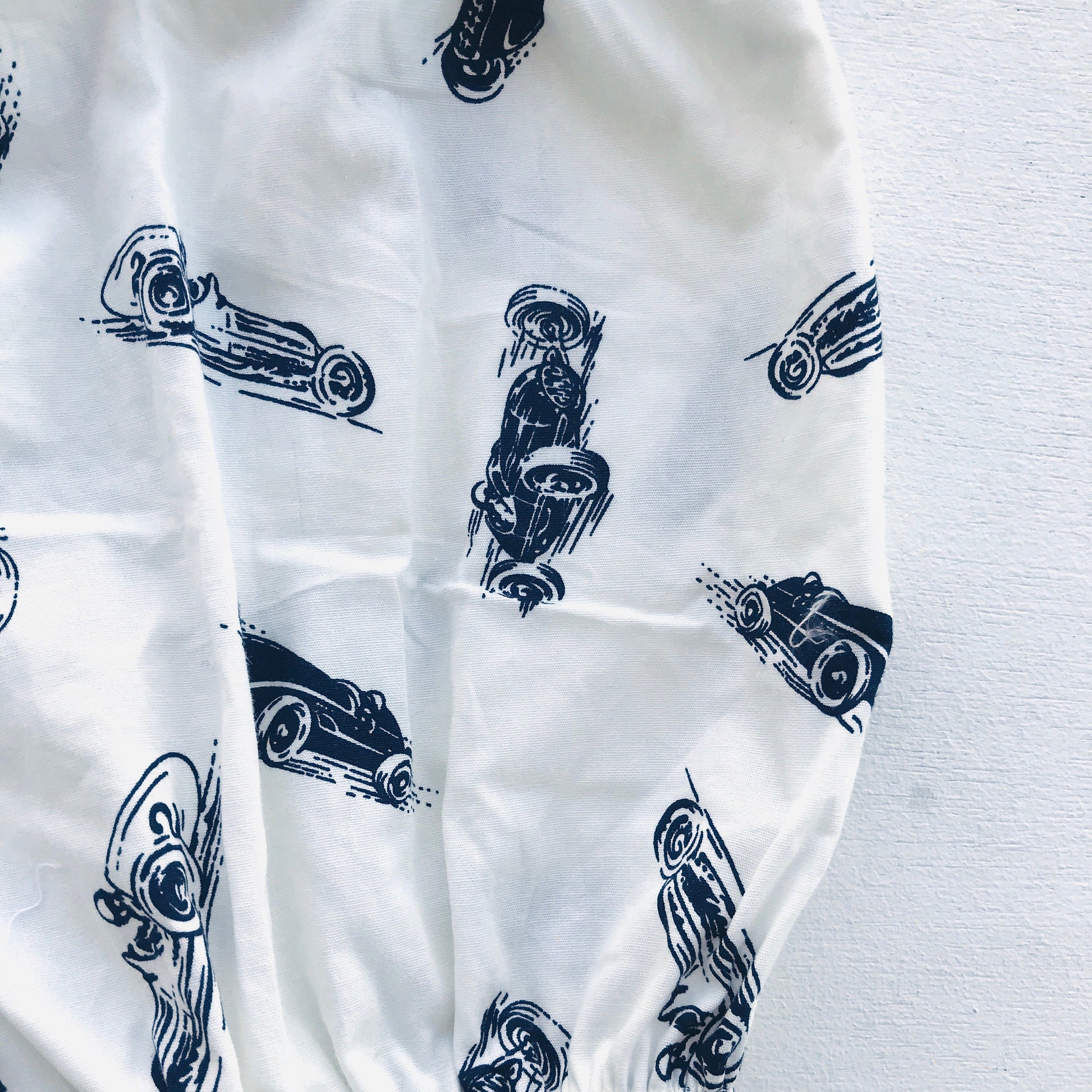 Orchid Playsuit in Race Car Print - Lil' Tati
