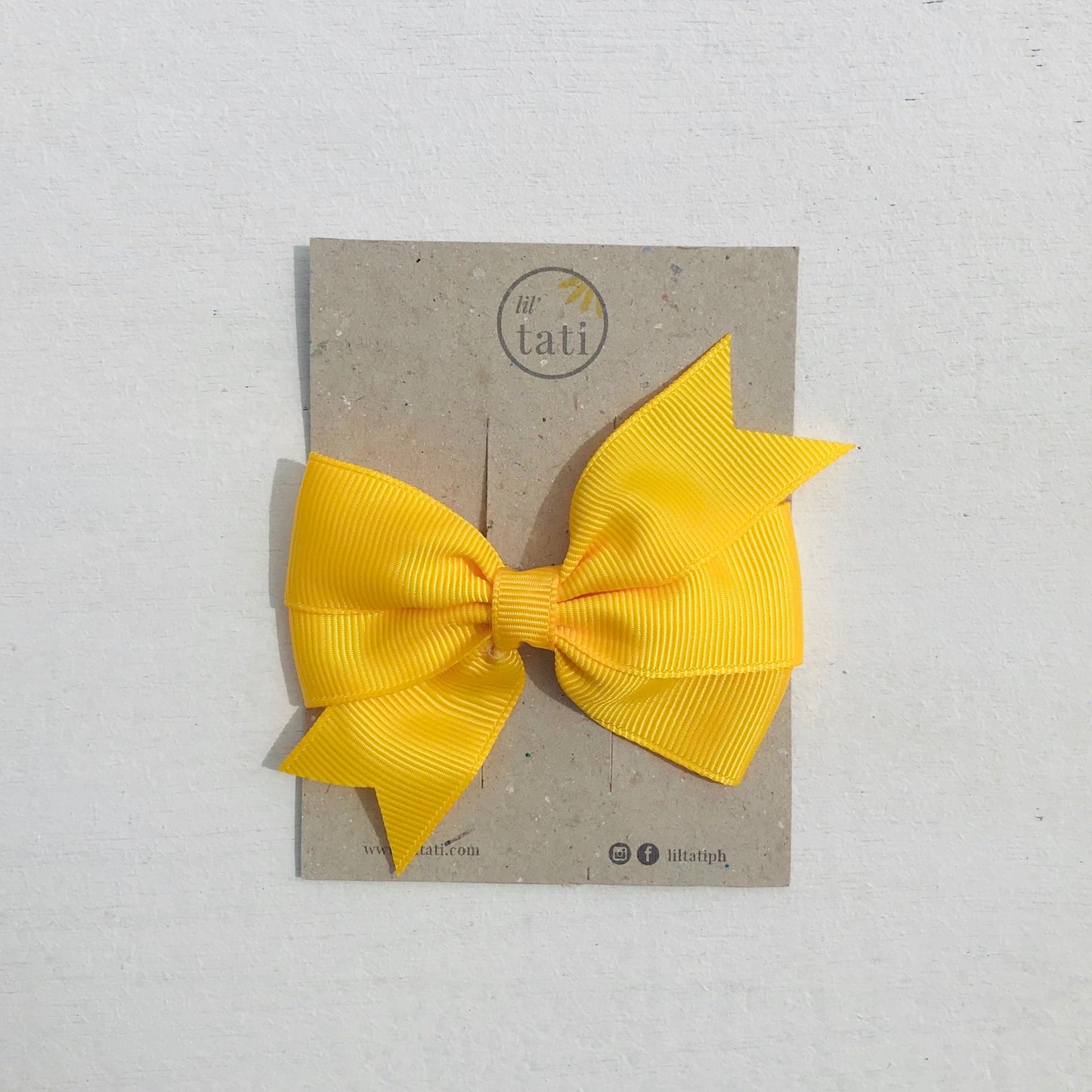 Prime Flower Bow Hair Clips - Lil' Tati