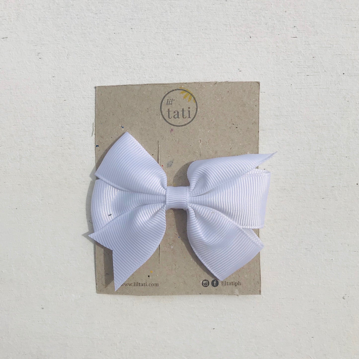 Prime Flower Bow Hair Clips - Lil' Tati