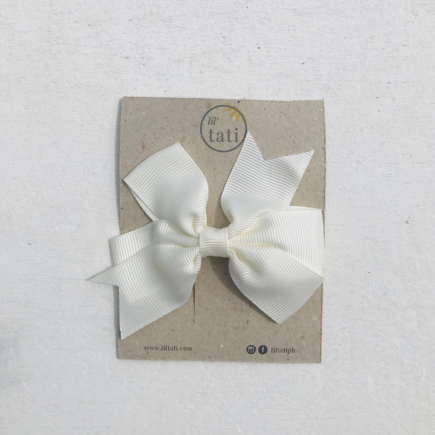 Prime Flower Bow Hair Clips - Lil' Tati