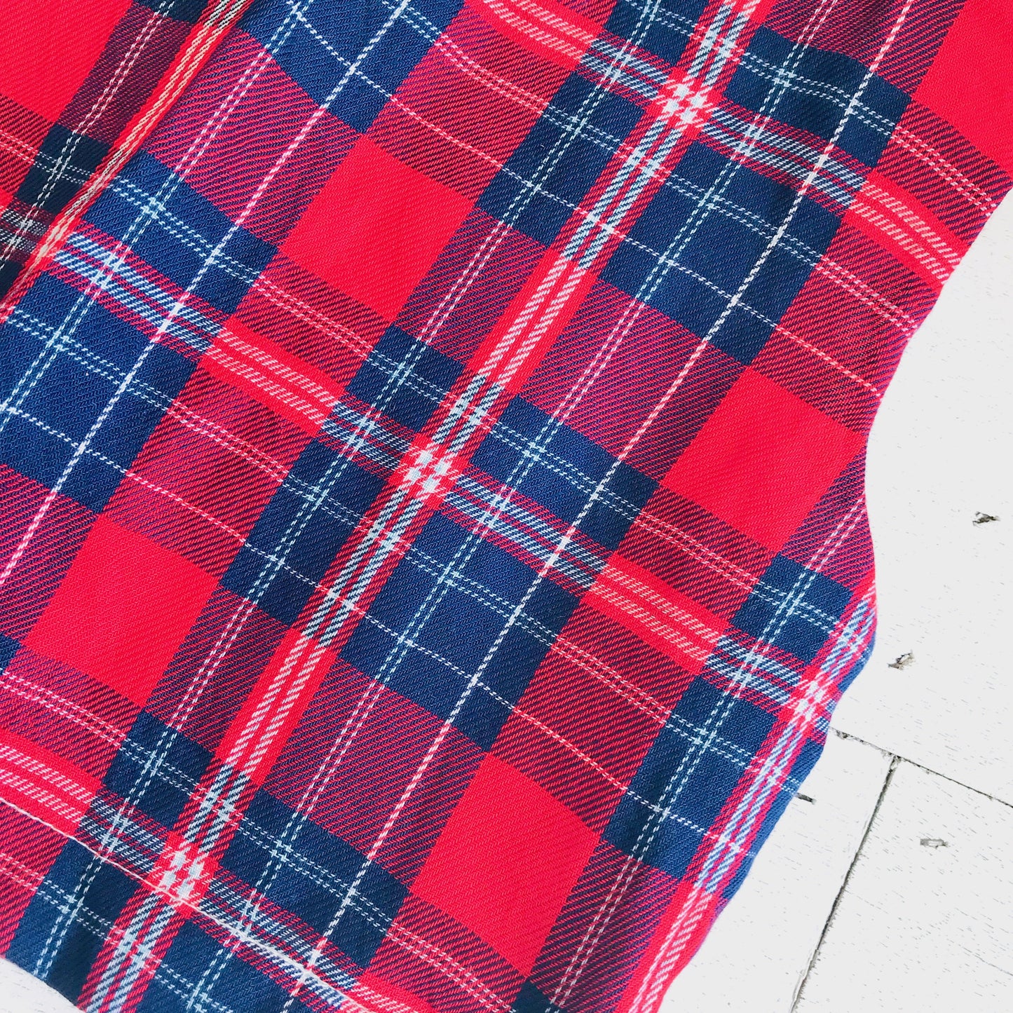 Sage Top and Skirt in Red Tartan - Lil' Tati