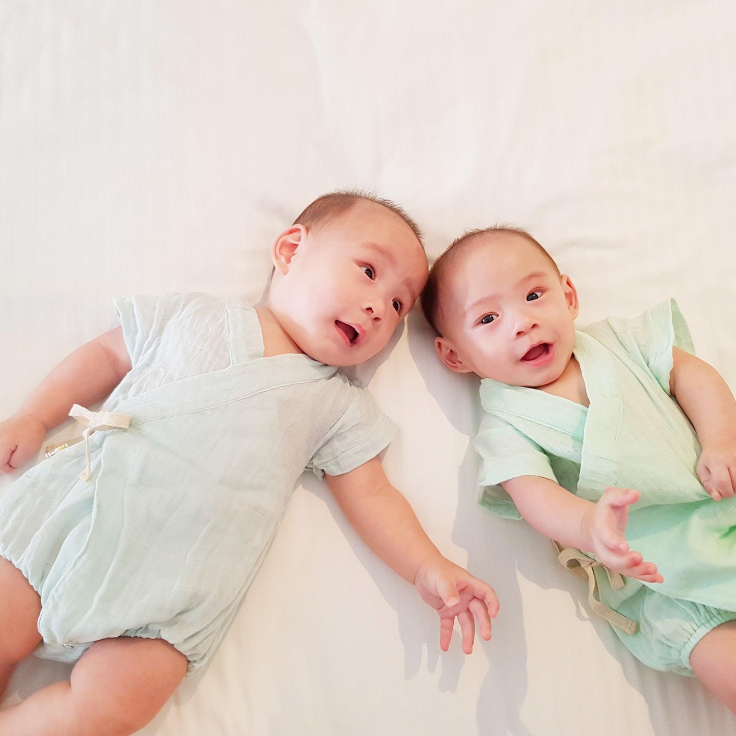 Organic Muslin Baby Essential Set - Yellow - Lil' Tati
