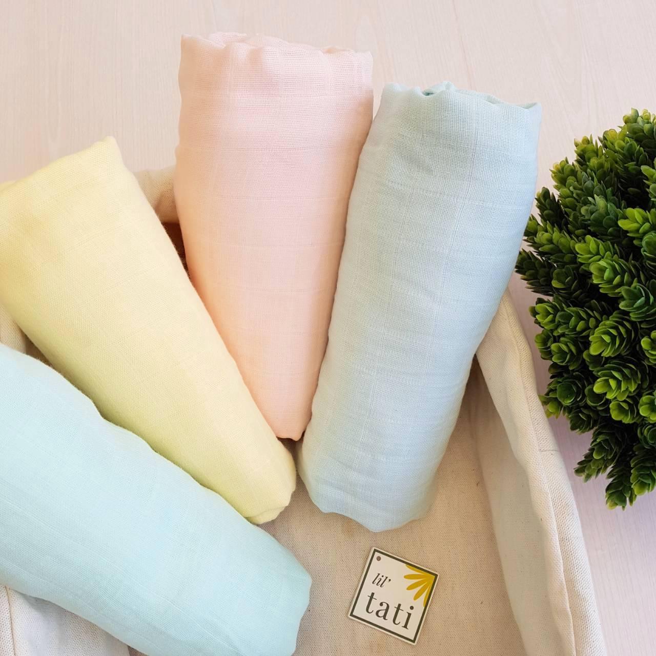 Organic Muslin Swaddle - Lil' Tati