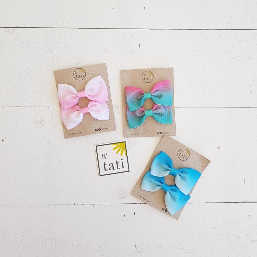 Rainbow Hair Clips - Lil' Tati