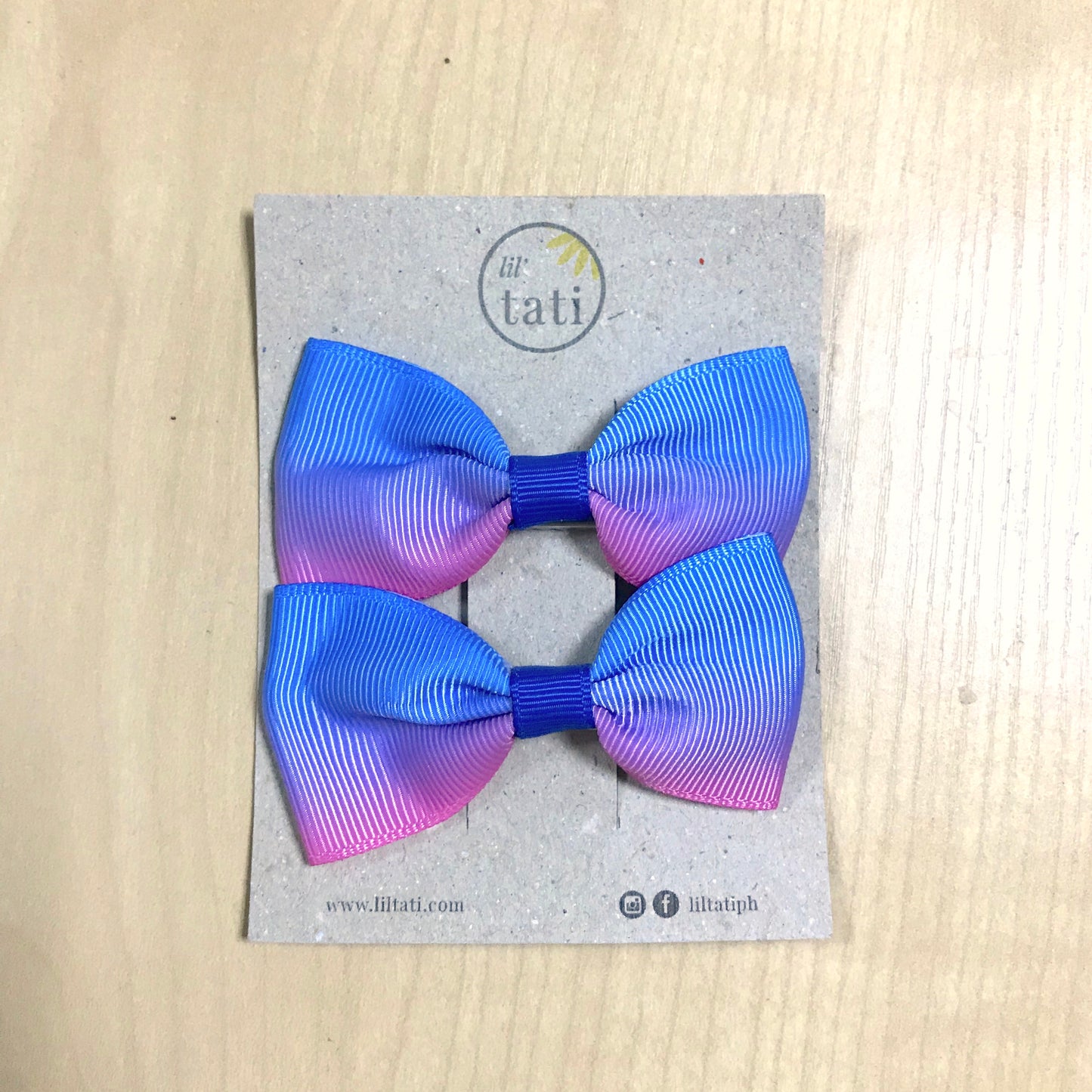 Rainbow Hair Clips - Lil' Tati