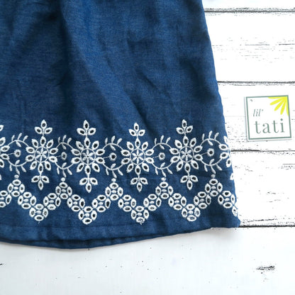 Romy Dress in Soft Denim