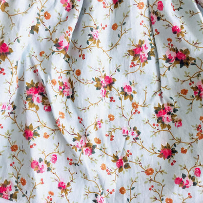 Cosmos Playsuit in Rose Vine Blue Print - Lil' Tati