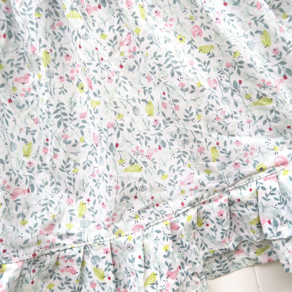 Dahlia Dress in Mini Garden Pastels Print - Lil' Tati