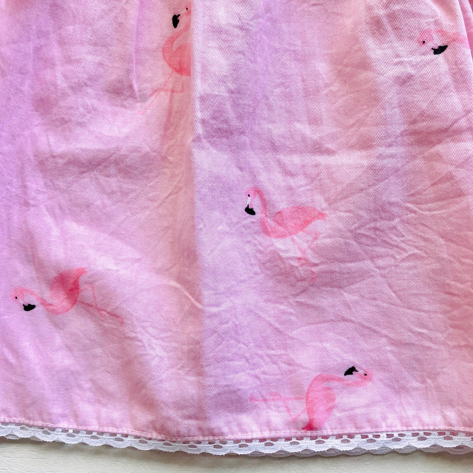 Iris Dress in Mini Flamingo Pink - Lil' Tati