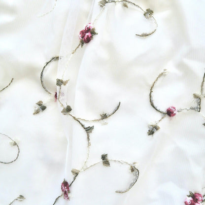Magnolia Dress in Rose Vine Tulle - Lil' Tati