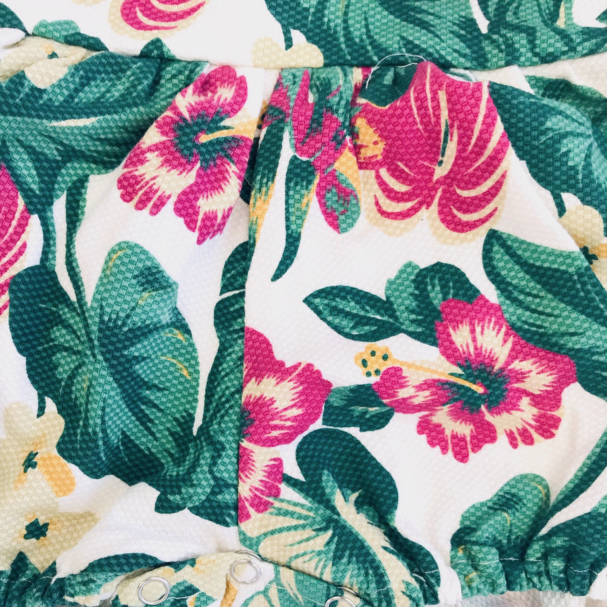 Orchid Playsuit in Tropical Garden - Lil' Tati